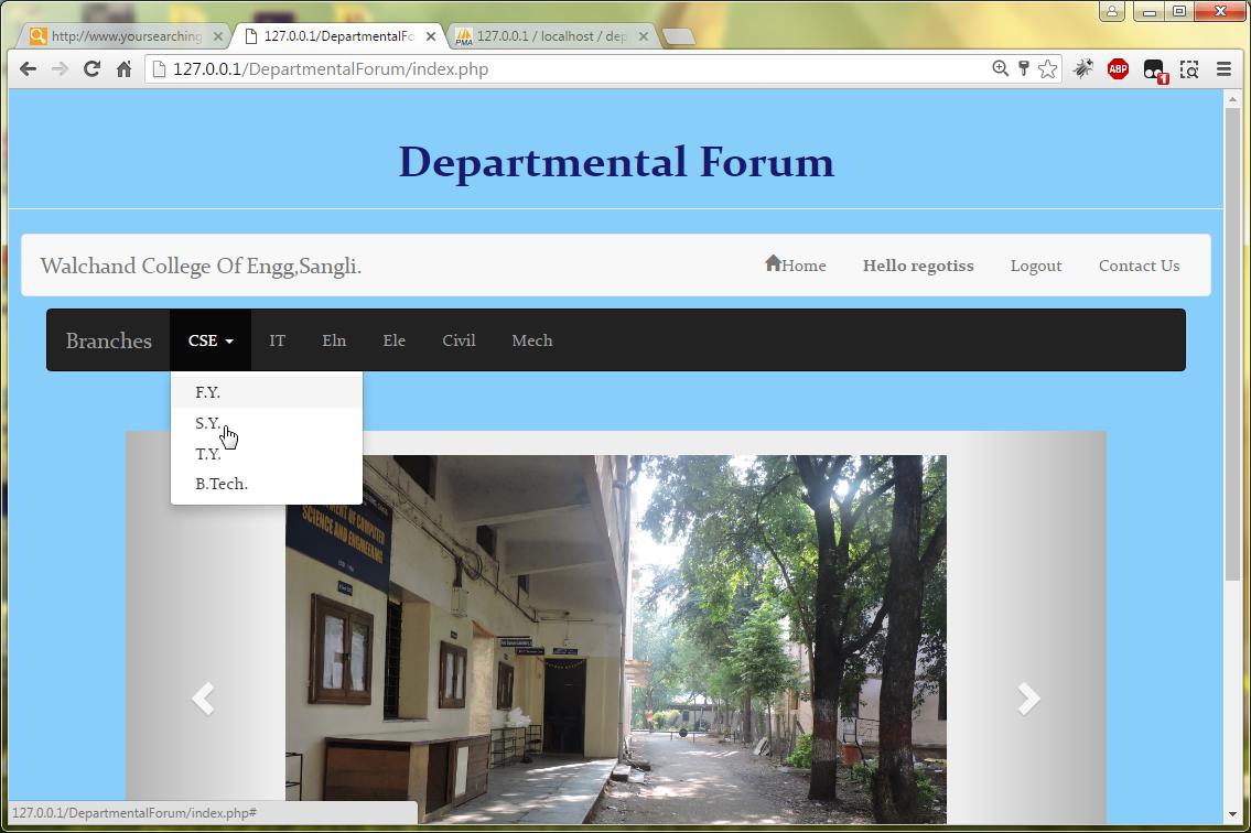 Departmental Forum